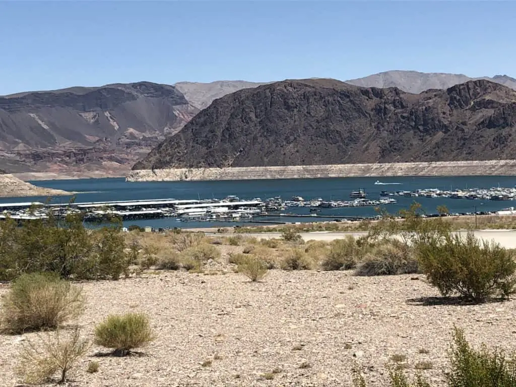 Lake Mead Nevada near Las Vegas Marina