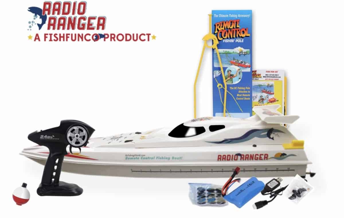 RC Fishing Boat Model