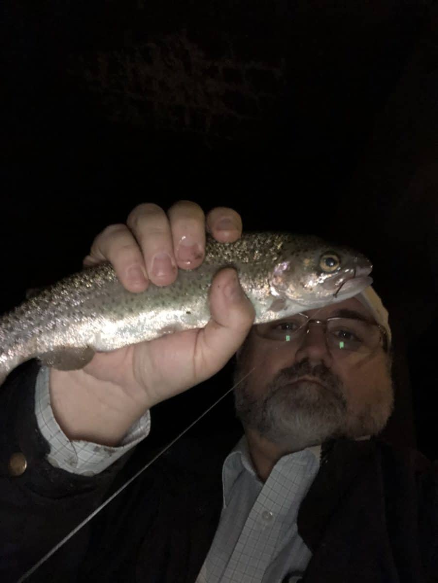Fishing The Albuquerque Drain In Winter